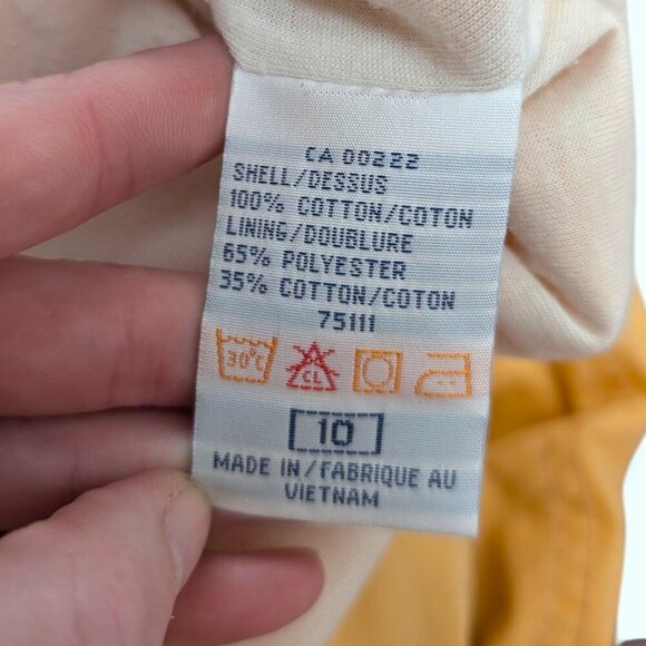 Sequence Yellow Hooded Zip Jacket - Picture 11 of 11